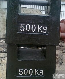 上海M1级铸铁<em>砝码</em>，500kg<em>地磅</em><em>校准</em><em>砝码</em>价格