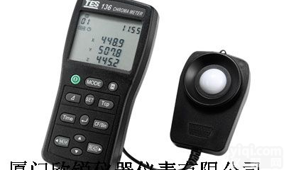 台湾泰仕TES-136<em>色温</em><em>色度计</em>