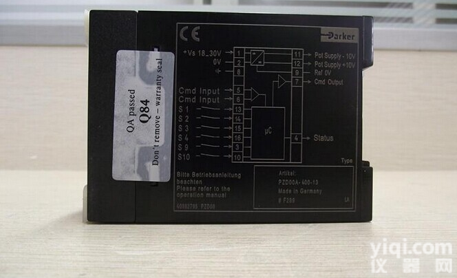 PZD00A-400<em>派克</em>Parker<em>功率放大器</em>