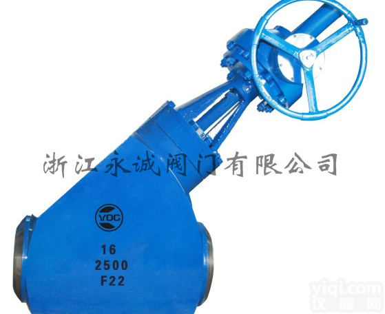 <em>锻钢</em> 锻造 Y型<em>截止阀</em>