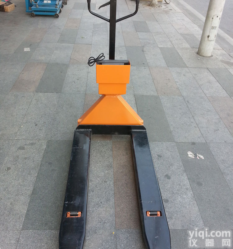 <em>奉贤区</em>1吨<em>叉车</em>秤1T手推液压<em>叉车</em>秤厂家直销