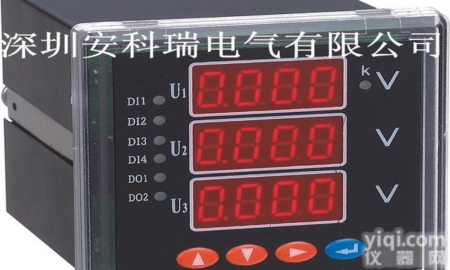 安科瑞ACR系列数显<em>电压表</em>，三相<em>电压表</em>，智能<em>可编程</em><em>电压表</em>
