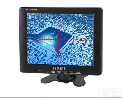 10寸仪器带十字线的液晶<em>显示器</em>，工业<em>显示器</em>，仪器<em>专用</em>配套<em>显示器</em>