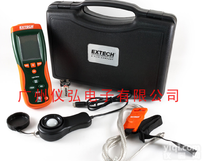 <em>美国</em>艾示科<em>EXTECH</em>光照度记录仪，HD450，<em>照度计</em>HD-450