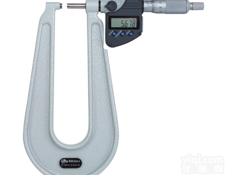 日本Mitutoyo三丰25-50mm数显板材千分尺[<em>球面</em>-<em>平面</em>]