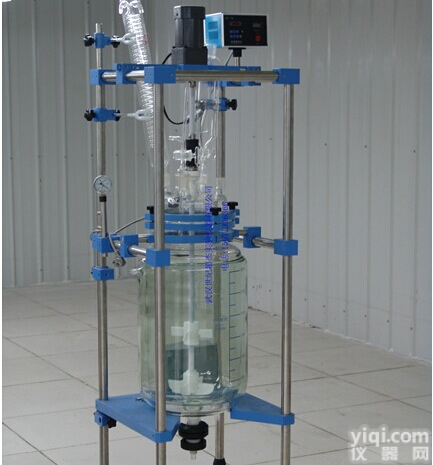 湖北武汉50L<em>玻璃反应釜</em>/实验器材<em>玻璃反应釜</em>,<em>玻璃反应釜</em>价格,反应釜技术参数