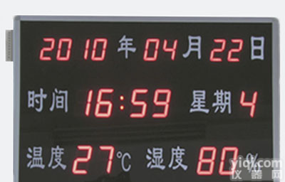 发泰<em>HTTRB</em>审讯专用<em>温湿度</em>显示屏