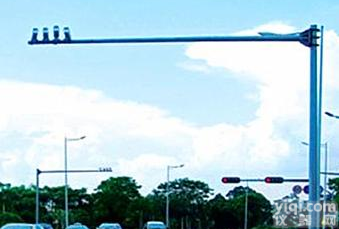 固定式测速拍照系统 车辆超速<em>抓拍测速仪</em>