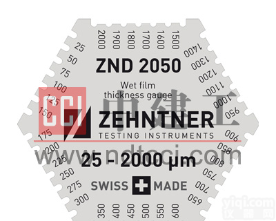 瑞士杰恩尔zehntner ZND2050-2054湿膜梳湿膜厚度计 原装 特价<em>现货</em> ZG区<em>代理商</em> 中建工
