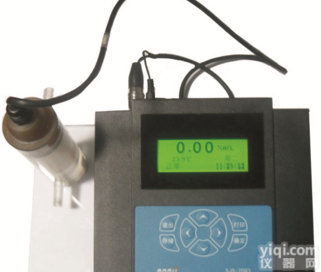 便携/台式中文酸碱浓度计SJG-2083型（适合检查离子交换法制取高<em>纯水</em><em>工艺</em>中的再生液浓度）