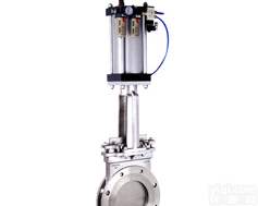 PZ673X气动刀型<em>闸阀</em>-(<em>闸阀</em>供应商)<em>上海</em>泰勒品Pai