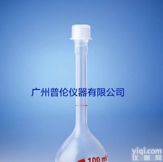 <em>容量瓶</em>，PMP，B级，带<em>螺帽</em>
