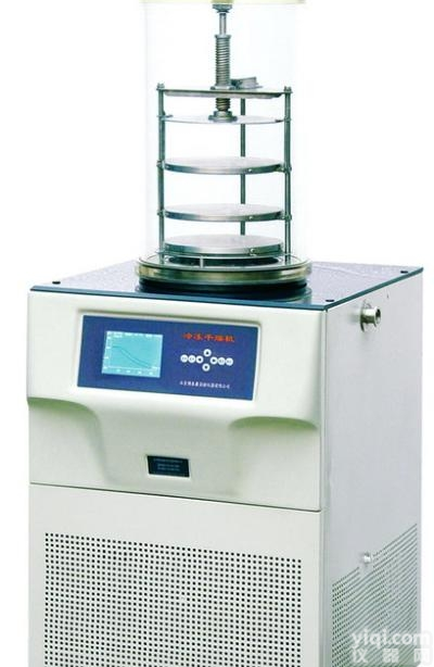 冷冻干燥机 压盖加热型冷冻干燥机FD-2B低温<em>冷冻设备</em>