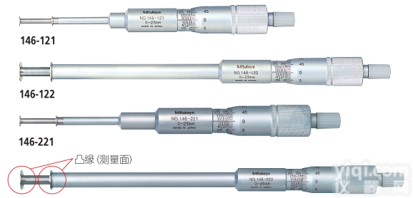 75-100mm日本Mitutoyo三丰<em>凹槽千分尺</em>