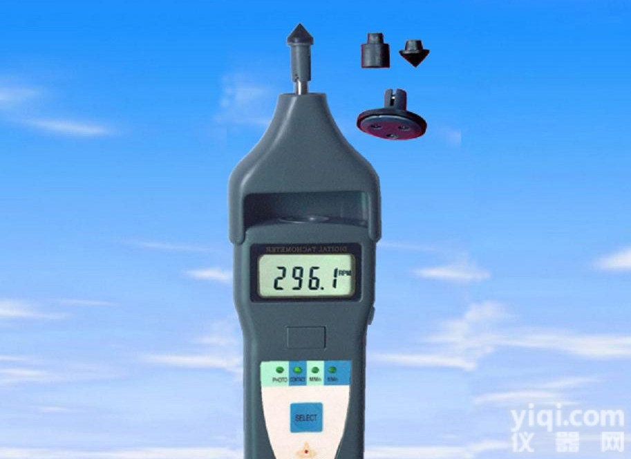 DT-2858光电接触式两用转速表DT2858激光转速计接触<em>非接触</em><em>测速仪</em>