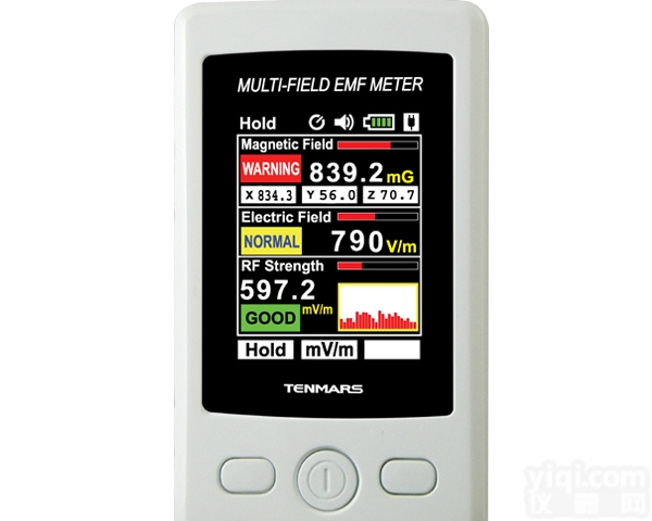 台湾泰<em>玛斯</em>TM-190低频/高频<em>电磁波</em>辐射<em>测试仪</em>