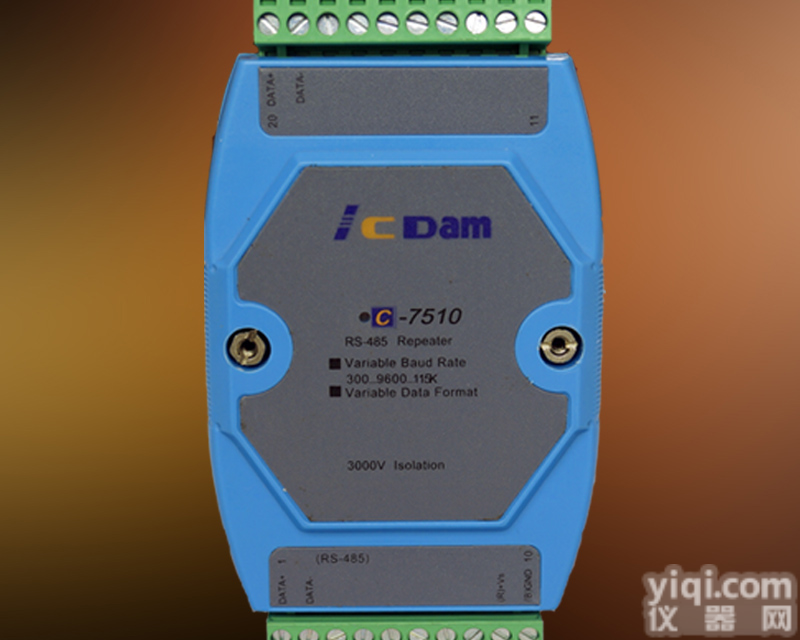 C-7510 <em>RS</em>-485/<em>422</em>工业级光电隔离中继器信号<em>放大器</em>延长器I-7510