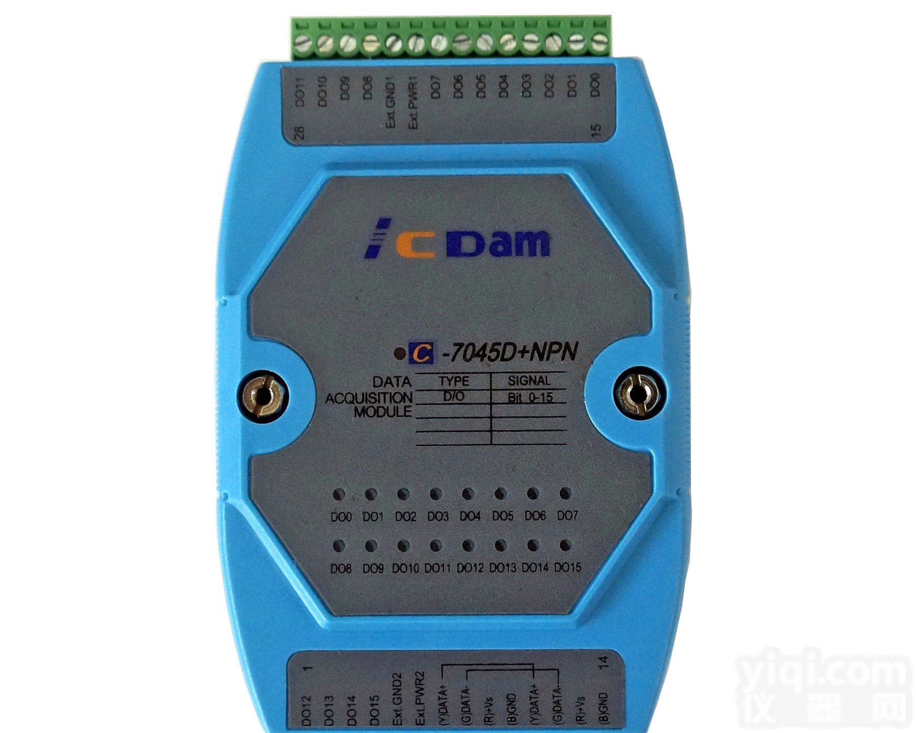 C-7045NPN 16路隔离开关量 数字量输出<em>模块</em> MODBUS <em>RTU</em>协议