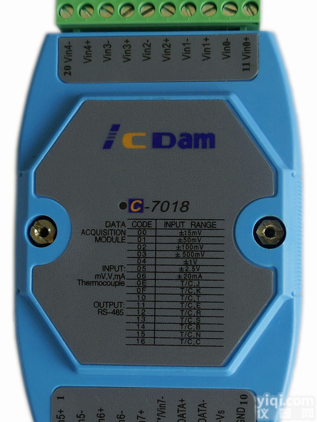 C-7018 8<em>通道</em><em>热电偶</em>输入<em>模块</em> 兼容I-7018温度采集<em>模块</em> 钢化炉专用