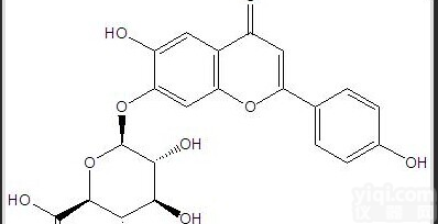 芹菜素-7-葡萄糖醛酸，29741-09-1，中药<em>标准品</em>，Apigenin 7-<em>beta</em>-glucuronide，