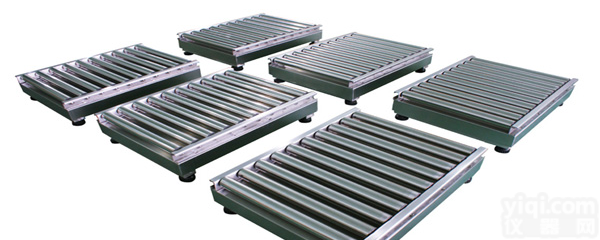 工业<em>滚筒</em><em>电子秤</em>，<em>滚轮</em>电子磅秤200KG