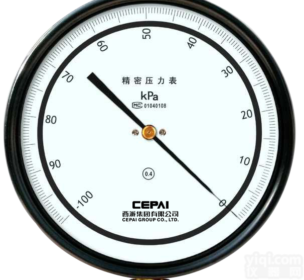 Y-150A<em>精密</em><em>压力表</em>（<em>精度</em>等级0.4级）