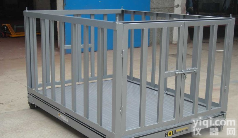 养殖场3T电子地<em>磅秤</em>，称猪带<em>围栏</em><em>动物</em>体重秤