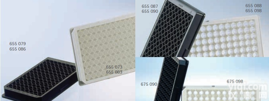 Greiner96孔细胞<em>培养</em><em>微孔</em>板(黑/白)655073 655079 655083 655086