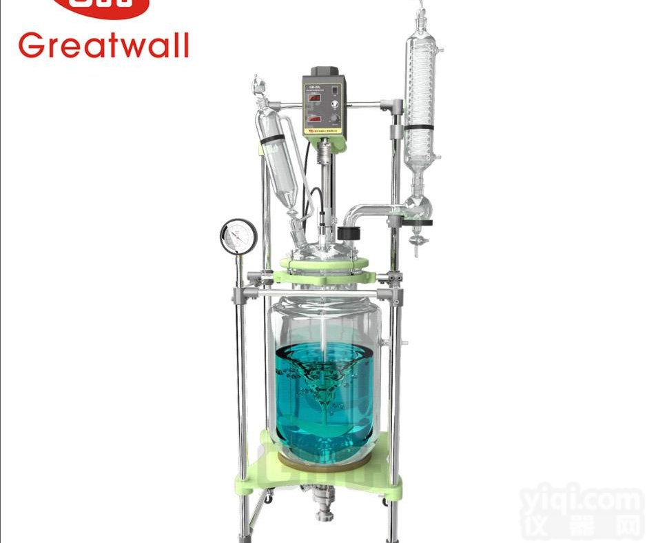 精细化工用玻璃反应釜GR- 郑州<em>长城</em><em>科工贸</em>供货商广州批发