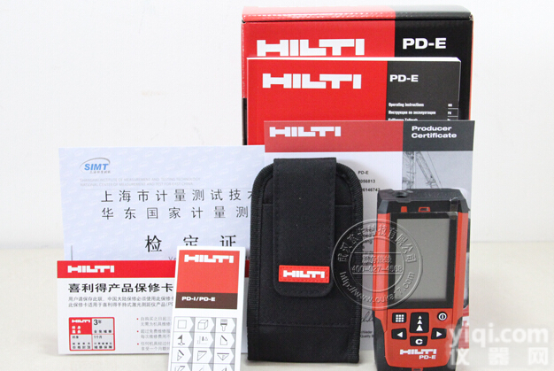 德国喜<em>利得</em> PD-E 激光<em>测距仪</em> 200米 <em>室内外</em>通用 超高精度