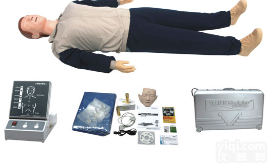 <em>全身心肺复苏模拟人</em>,急救训练人体模型,人工呼吸假人