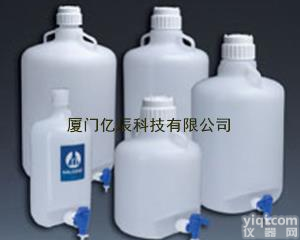 细口大瓶（带放水口）聚乙烯材质现货供应<em>美国</em>耐洁<em>一级</em>代理