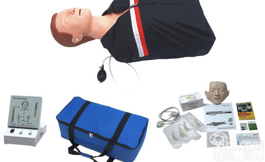 半身心肺复苏模<em>拟人</em>，急救训练人体模型，人工呼吸<em>假人</em>，<em>橡皮</em>人