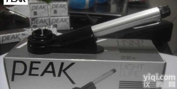 日本PEAK必佳1964-L <em>放大镜</em> 22倍<em>带灯</em><em>放大镜</em> 1964L便携式<em>放大镜</em>