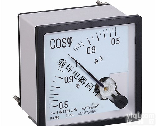 厂家直销SQ96-<em>COS</em><em>指针式</em>三相<em>功率</em>因数表