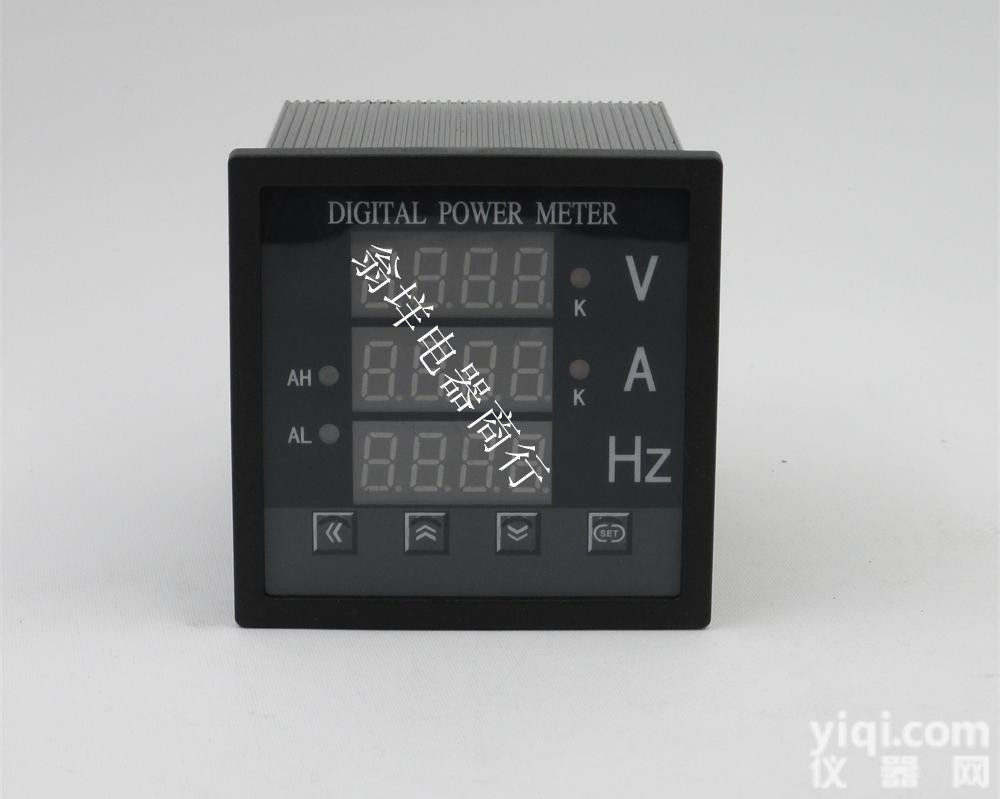 194UIF-2K4电流电压<em>频率</em>数显表 42<em>方形</em>多功能组合表