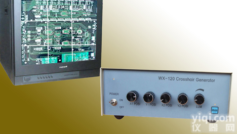 UK420D 数字坐标显示电子双<em>十字线</em>发生器(<em>工业级</em>,双线同时移动功能)