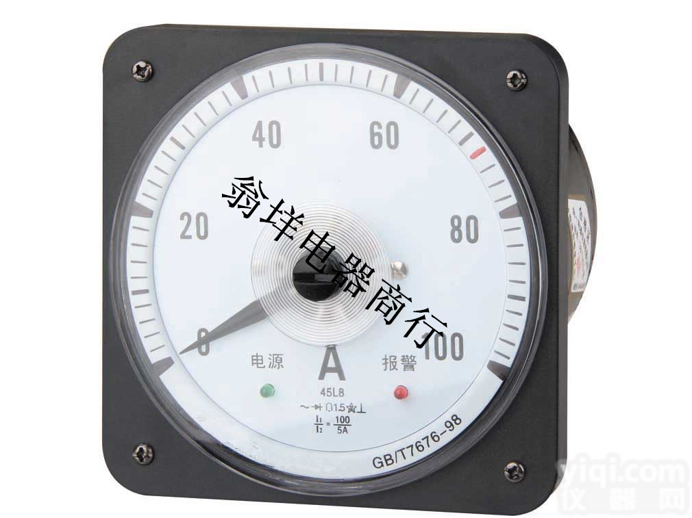 烟台63L19<em>电流表</em> 船用<em>电流表</em> 6倍<em>过载</em><em>电流表</em>