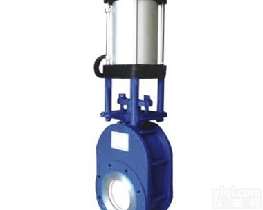 <em>气动</em>对夹<em>出料</em>阀，<em>陶瓷</em>对夹<em>出料</em>阀