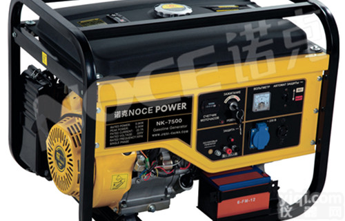 电启动6<em>千瓦</em>小型汽油发电机<em>诺克</em>动力