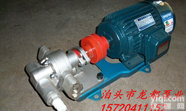 KCB-18.3电加热不锈钢泵/电加热泵/抽油泵/<em>不锈钢齿轮泵</em>