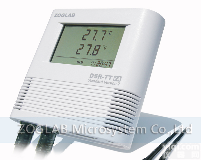 ZOGLAB佐格 <em>DSR</em>-TT 双<em>温度记录仪</em> GPRS组网 YL 电子气象 生化实验室 暖通