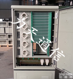 288芯SMC材质光缆交接箱，力天通信室外落地<em>光纤</em>交接箱，<em>配线</em>箱