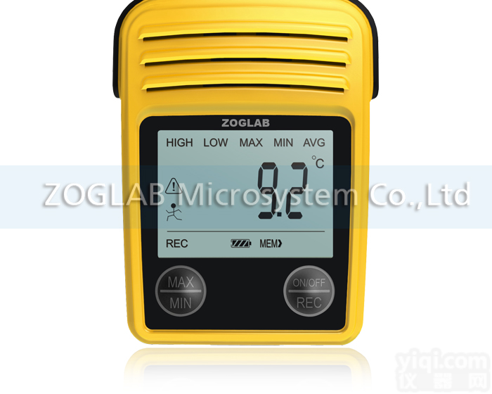 ZOGLAB佐格 MINI-T便携式温度<em>记录仪</em> 高精度工业仪表<em>防震</em>防摔