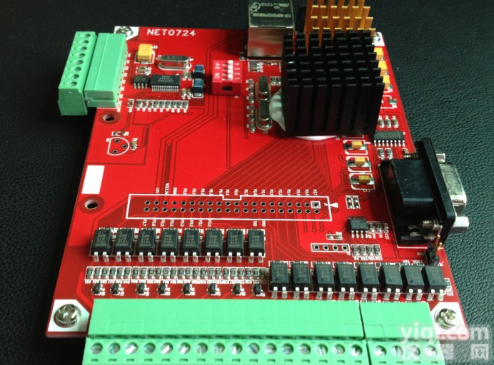 NET0724以太网数据<em>采集卡</em>,24位<em>高精度</em>低速度,带24位AD,光隔DI DO 脉冲输出