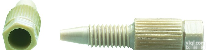 PEEK原色<em>一体式</em>手拧<em>接头</em>