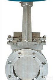 上海<em>良工</em>阀门 不锈钢法兰式手动刀型<em>闸阀</em>