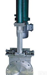 上海标一<em>阀门</em> 法兰式<em>不锈钢</em>电液动刀型闸阀