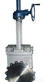 上海标一阀门 不锈钢对夹式<em>刀型排</em>渣<em>闸阀</em>