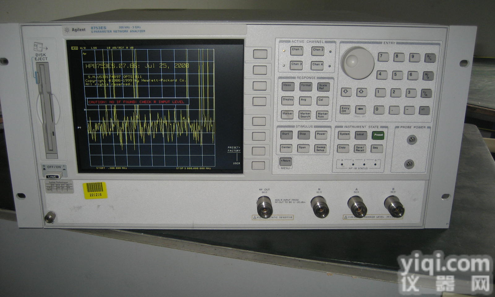 亏本价转让,出售HP <em>8753ES</em>   <em>Agilent</em>  网络分析仪
